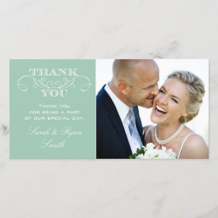 Foto do Casamento da Mint - Obrigado Cartões