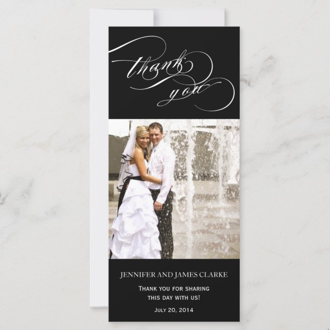 Foto do Casamento Negro - Obrigado (Frente)