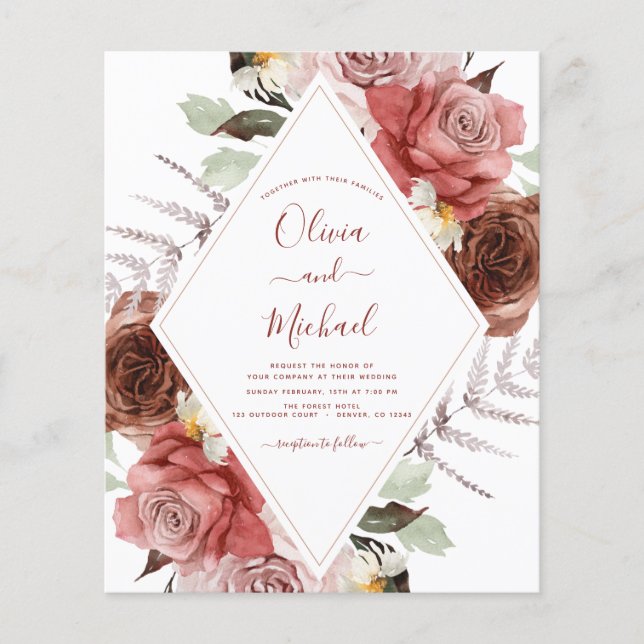 Foto do Casamento outono de Orçamento Eucalyptus F (Frente)