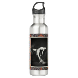 Foto do dançarino da garrafa de água