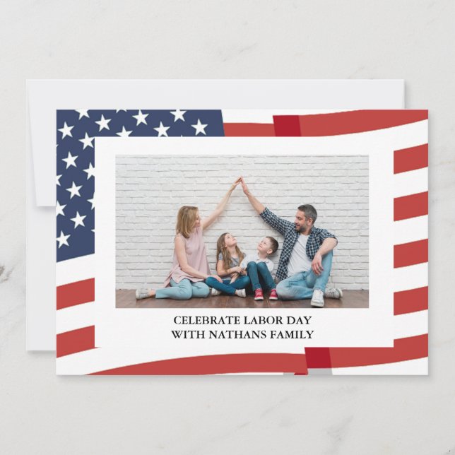 Foto do Dia do Trabalho Feliz e Simples Elegante c (Frente)