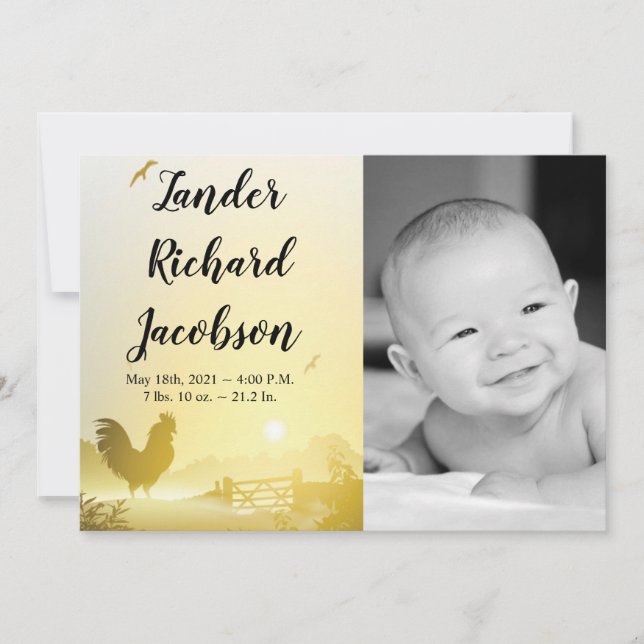 Foto do Exército de Anúncio de Nascimento Solareng (Frente)