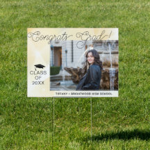 Foto do Formando Dourado do Abstrato moderno