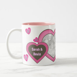 Foto do gato do dia dos namorados & caneca feitas