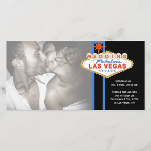 Foto do Letreiro de Las Vegas Anúncio de Casamento