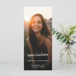 Foto do Memorial Moderno | Cartão de Oração de Poe