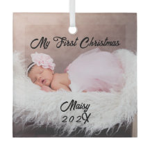 Foto do nome personalizado do bebê no primeiro Nat