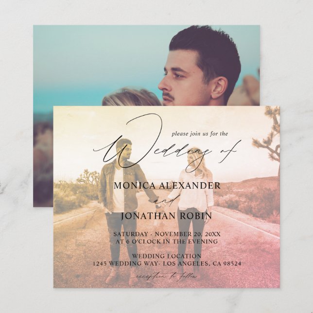 Foto do Orçamento Moderno Horizontal 4 Efeito Casa (Frente/Verso)