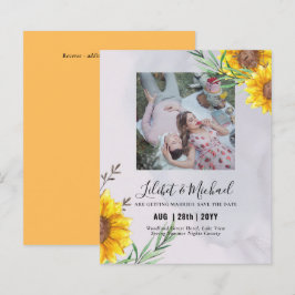 Foto do orçamento Salvar data ou Sunflower Russo d