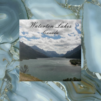 Foto do Parque Nacional dos Lagos da Waterton