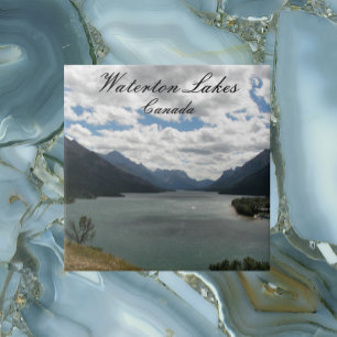 Foto do parque nacional dos lagos Waterton