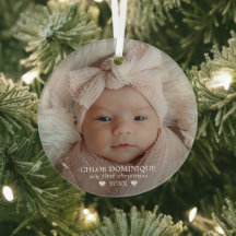 Foto do Primeiro Natal do Bebê