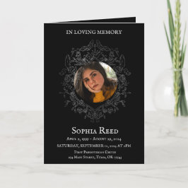 Foto do programa funerário em terra barroca