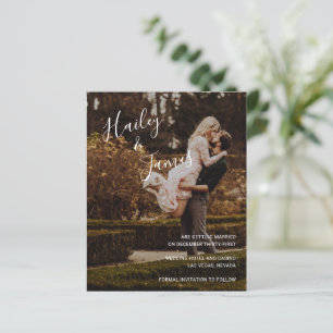 Foto do Script Elegante Moderno Casamento Salve a 