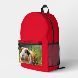 Foto do seu animal de estimação Vermelho