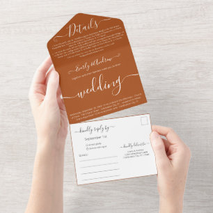 Foto do Simple Modern Adobe Clay Wedding