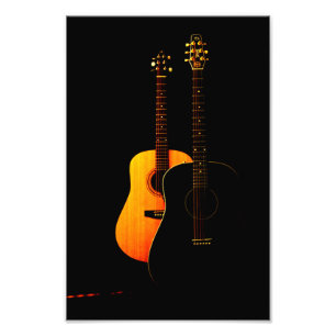 Foto do violão 2 Guitarras acústicas