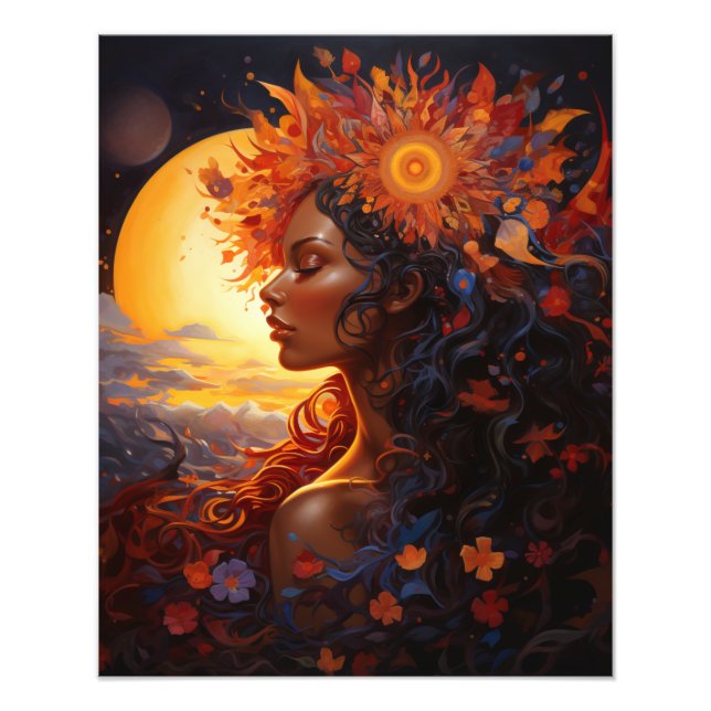 Foto Dois sóis no pôr do sol (Frente)