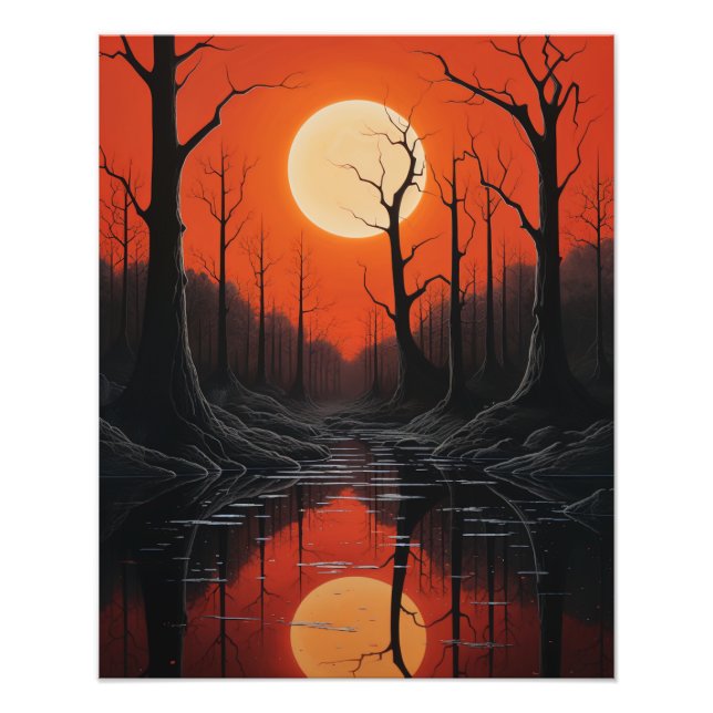 Foto Dois sóis no pôr do sol (Frente)