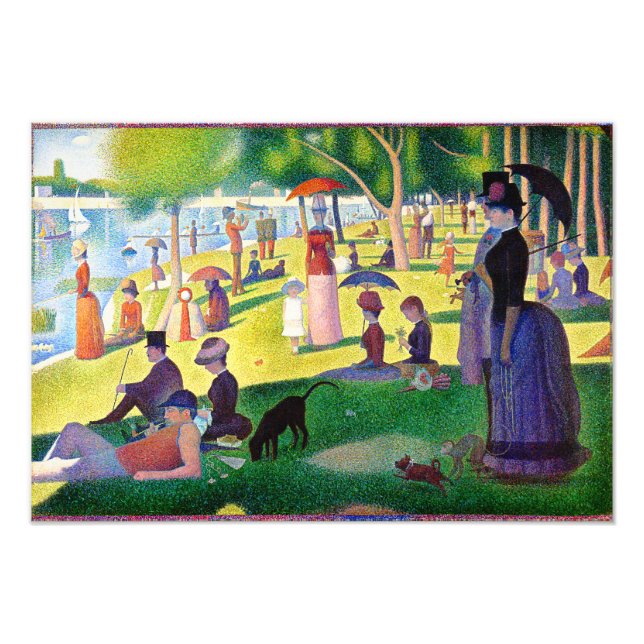 Foto Domingo À Tarde Na Ilha De La Grande Jatte (Frente)