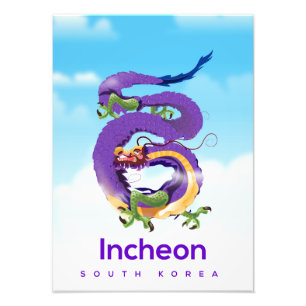 Foto Dragão da Coreia do Sul Incheon