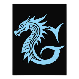 Foto Dragon Styled Letter G, Dragon Alphabet, Monogram