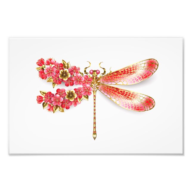 Foto Dragonfly com joalheria sakura (Frente)