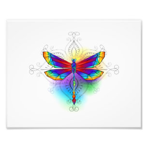 Foto Dragonfly Poligonal