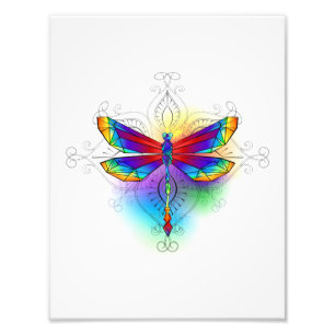 Foto Dragonfly Poligonal