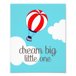 Foto Dream Big Little One Hot Air Balloon Photo Impress