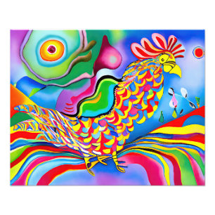 Foto "Dreamscape Bird". Um abstrato surreal