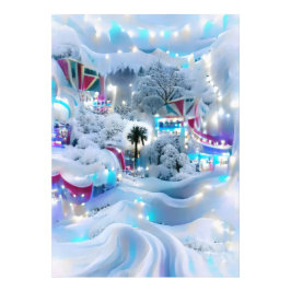 Foto Dreamy Winter Wonderland Lights