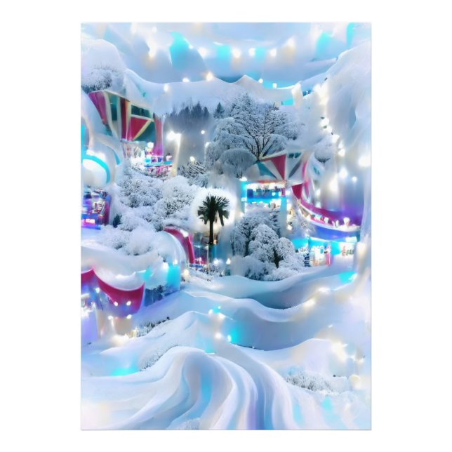 Foto Dreamy Winter Wonderland Lights (Frente)