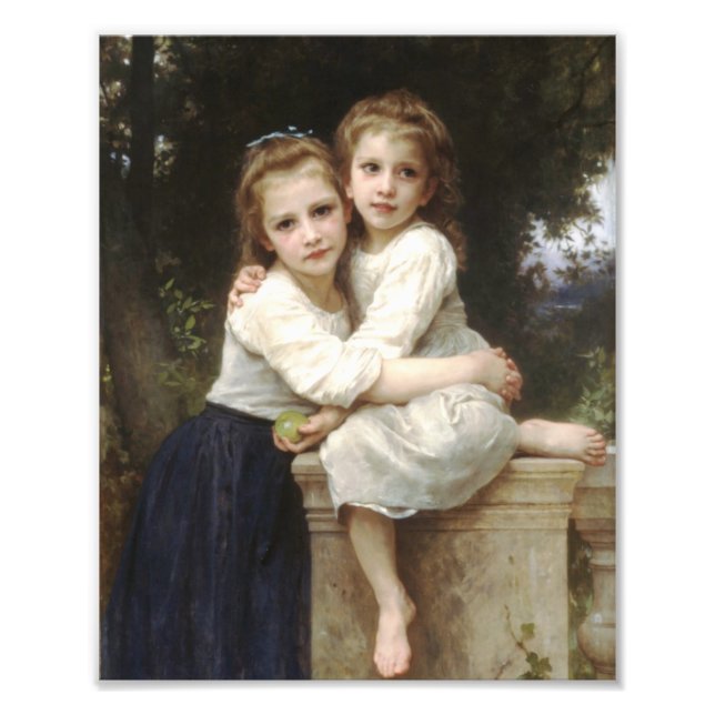 Foto Duas Irmãs, 1901, William Adolphe Bouguereau (Frente)