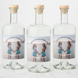 Foto e nome personalizados dos melhores amigos do 