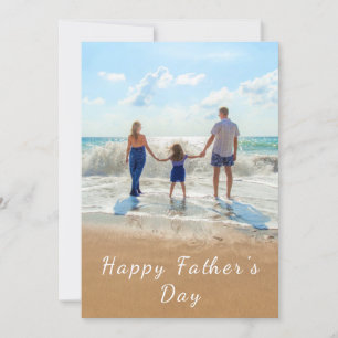 Foto e texto personalizados - Dia de os pais feliz