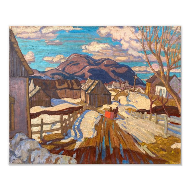 Foto Early Primavera, Quebec | A. Y. Jackson | (Frente)