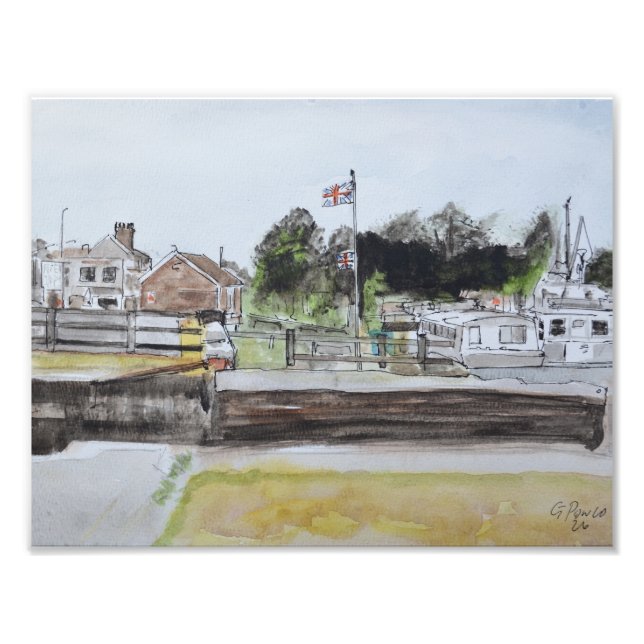 Foto Eclusa de Oulton Broad (Frente)