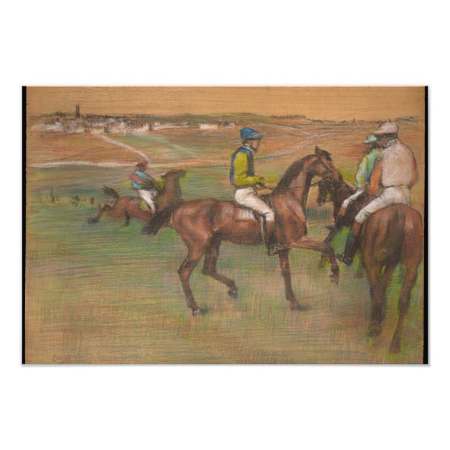 Foto Edgar Degas - Cavalos Raça (Frente)