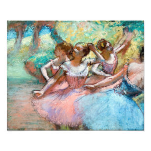 Foto Edgar Degas - Quatro Bailarinas no Palco