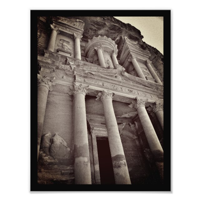 Foto Edifício do Tesouro de Petra (Frente)