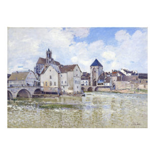 Foto Edifícios Alfred Sisley e pontes com água