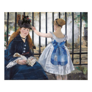 Foto Edouard Manet - A Ferrovia