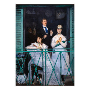 Foto Edouard Manet - A Varanda / Le Balcon