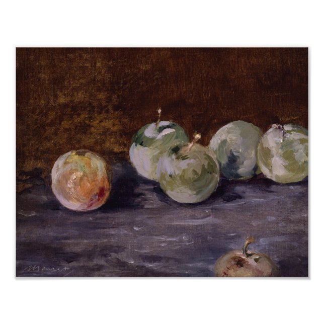 Foto Edouard Manet - Ameixas (Frente)