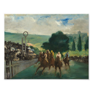 Foto Edouard Manet - As Raças em Longchamp