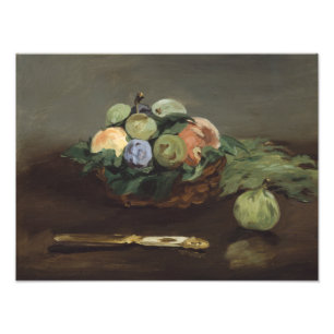 Foto Edouard Manet - cesta da fruta