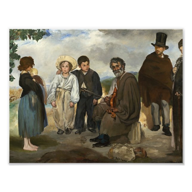 Foto Edouard Manet - O Antigo Músico (Frente)