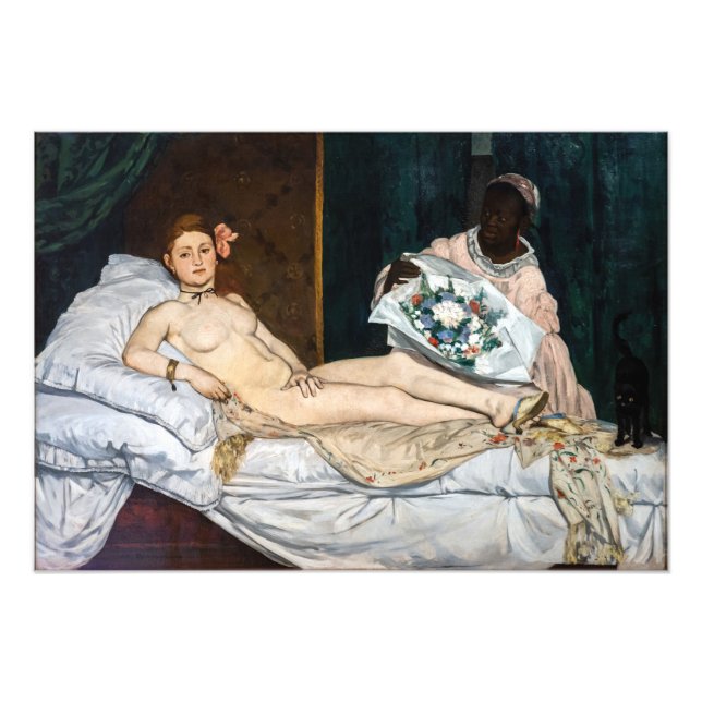 Foto Edouard Manet - Olympia (Frente)