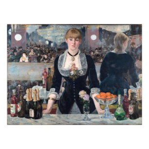 Foto Edouard Manet - Um Bar na Folies-Bergere
